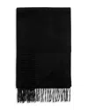 The Men's Store At Bloomingdale's Solid Cashmere Scarf - Exclusive In Black