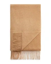 The Men's Store At Bloomingdale's Solid Cashmere Scarf - Exclusive In Camel Multi