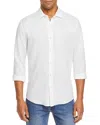 The Men's Store At Bloomingdale's Standard Fit Linen Shirt - Exclusive In White