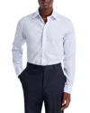 The Men's Store At Bloomingdale's Stretch Twill Stripe Regular Fit Dress Shirt - Exclusive