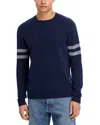 The Men's Store At Bloomingdale's Striped Sleeves Sweater In Blue