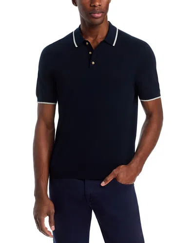 The Men's Store At Bloomingdale's Tipped Sweater Polo In Blue