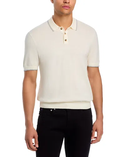 The Men's Store At Bloomingdale's Tipped Sweater Polo In Neutral
