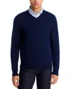 The Men's Store At Bloomingdale's V-neck Merino Sweater - Exclusive In Blue
