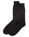 The Men's Store At Bloomingdale's Wool Blend Dress Socks - Exclusive In Black