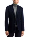 The Men's Store At Bloomingdale's Wool Jersey Unstructured Regular Fit Sport Coat - Exclusive In Black