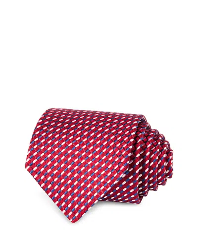The Men's Store At Bloomingdale's Woven Dash Tie - Exclusive In Red