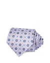 The Men's Store At Bloomingdale's Woven Geometric Floral Silk Tie - Exclusive In Purple