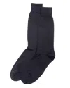 The Men's Store At Bloomingdale's The Men's Store At Bloomingdales Cotton Blend Dress Socks - Exclusive In Navy