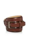 The Men's Store At Bloomingdale's The Men's's Store At Bloomingdale's Men's Leather Belt - Exclusive In Tan