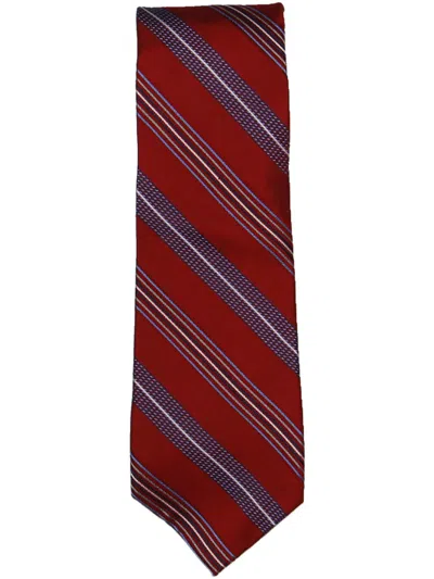 The Men's Store Mens Silk Business Neck Tie In Red