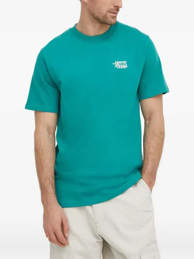 The Mercer Brand Crew-neck T-shirt In Grün