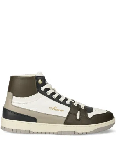 The Mercer Brand 皮质高帮板鞋