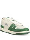 The Mercer Brand Leather Panelled Sneakers In Neutral