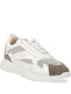 The Mercer Brand Mesh-panel Sneakers In White