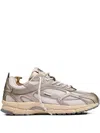 The Mercer Brand Metallic Panelled Sneakers