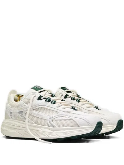 The Mercer Brand The Re-run Max Mesh-panelled Sneakers In White