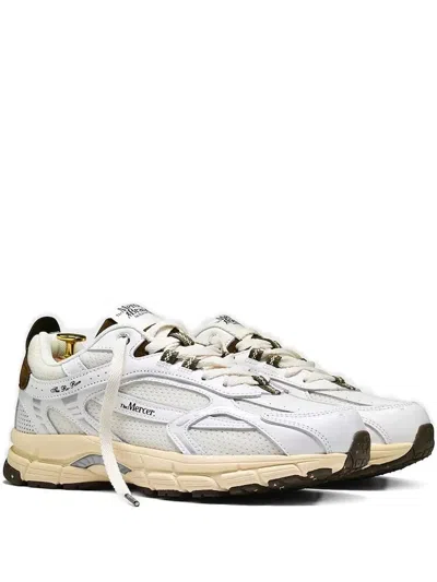 The Mercer Brand The Re-run Pineapple 2.0 Sneakers In White
