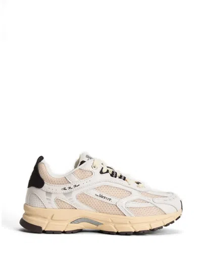The Mercer Brand The Re-run Panelled Sneakers In Neutral