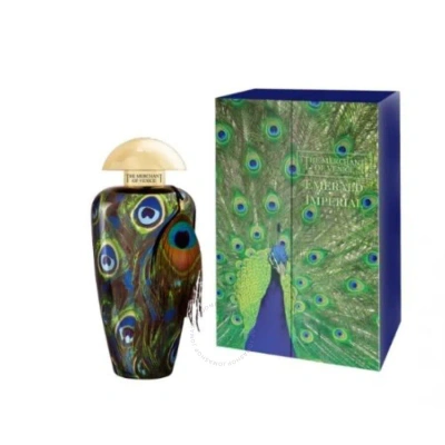 The Merchant Of Venice Ladies Imperial Emerald Edp Spray 3.4 oz Fragrances 679602811200 In Emerald / Orange / Pink / White