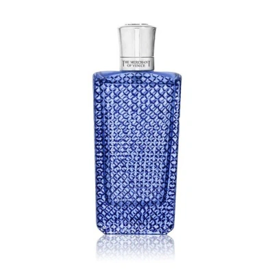 The Merchant Of Venice Men's Venetian Blue Intense Edp Spray 3.4 oz Fragrances 679602490719 In Black / Blue