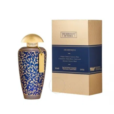 The Merchant Of Venice Unisex Arabesque Edp Spray 3.4 oz Fragrances 679602481199 In White