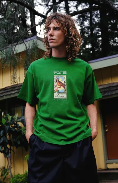 The Met Men's X Pacsun Cardinal T-shirt In Green