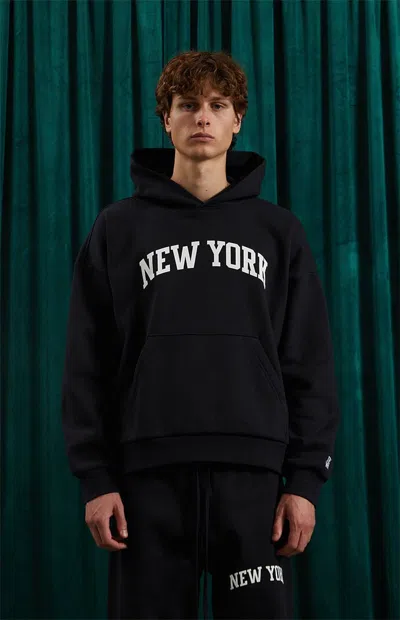 The Met Men's X Pacsun Fifth Avenue Hoodie In Black In Blue
