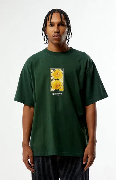 The Met Men's X Pacsun Gadesden Sunflower T-shirt In Green