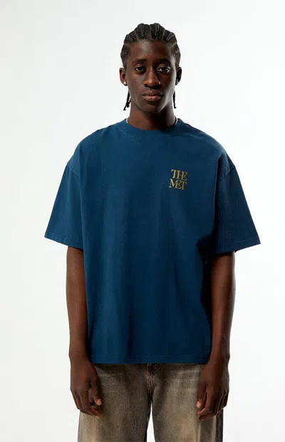 The Met Men's X Pacsun Roundel T-shirt In Blue