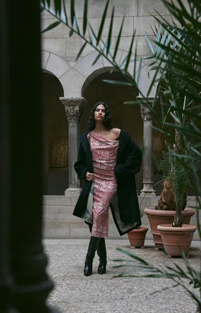 The Met Women's X Pacsun Brother Rabbit Midi Skirt In Red