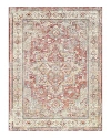 The Met X Exquisite Rugs Antique Loom Anl-00 Area Rug, 8' X 10' In Rust/beige