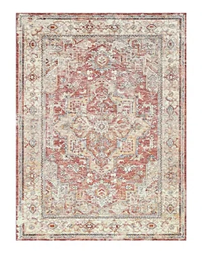 The Met X Exquisite Rugs Antique Loom Anl-00 Area Rug, 8' X 10' In Rust/beige