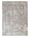 The Met X Exquisite Rugs Antique Loom Anl-72 8'x10' Area Rug In Rust,mist
