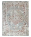 The Met X Exquisite Rugs Antique Loom Anl 72 Rug Collection In Rust,mist