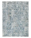 The Met X Exquisite Rugs Antique Loom Anl 89 Rug Collection In Blue