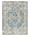 The Met X Exquisite Rugs Antique Loom Anl 98 Rug Collection In Blue,beige