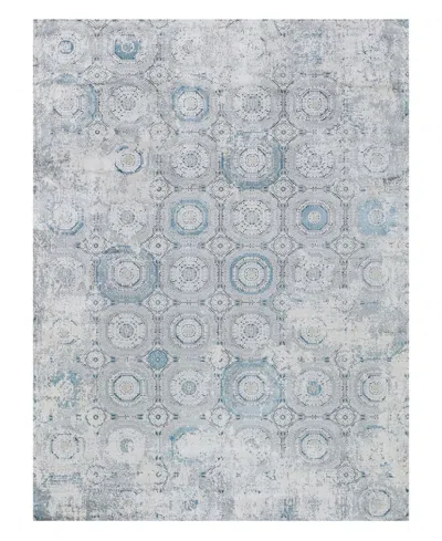 The Met X Exquisite Rugs Legacy Lgy-62 8'x10' Area Rug In Blue