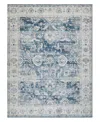 The Met X Exquisite Rugs Vintage Looms Vtl-72 6'x9' Area Rug In Blue,beige