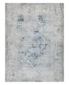 The Met X Exquisite Rugs Vintage Looms Vtl-73 8'x10' Area Rug In Mist,beige