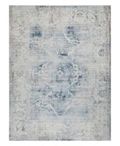 The Met X Exquisite Rugs Vintage Like Looms Vtl 73 Rug Collection In Mist,beige