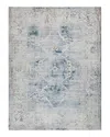 The Met X Exquisite Rugs Vintage Looms Vtl-73 Area Rug, 6' X 9' In Mist/beige