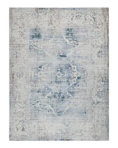 The Met X Exquisite Rugs Vintage Looms Vtl-73 Area Rug, 8' X 10' In Mist/beige