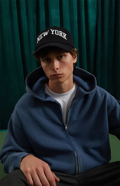 The Met X Pacsun Fifth Avenue Snapback Hat In Black