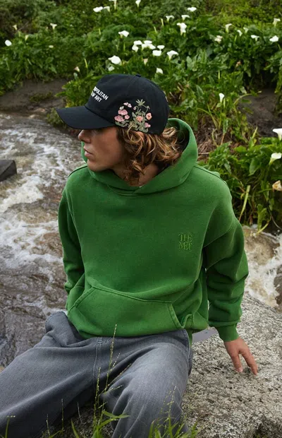 The Met X Pacsun Floral Camper Hat In Black