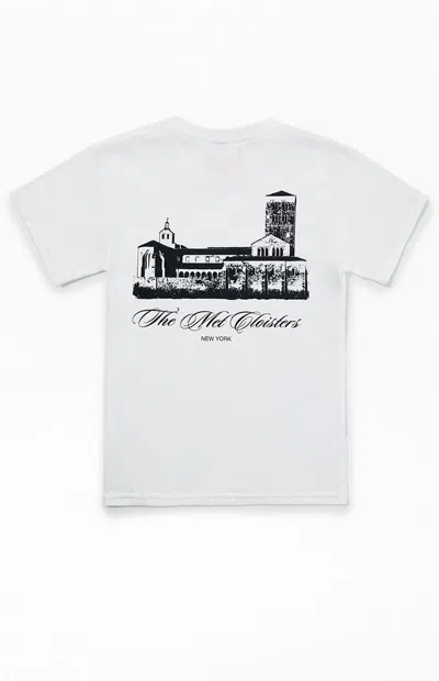 The Met X Pacsun Kids Cloisters T-shirt In White