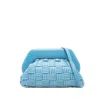 The Moire Medium Bios Clutch Bag In Blue