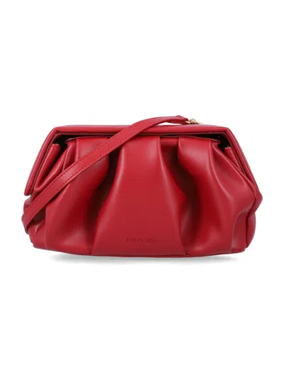 The Moire The Moirè Mini Softly Pleated Pochette - Sculptural Design