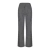 The Molc Women's Grey Mona Pants In Gray