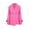 The Molc Women's Pink Pera Jacket In Pink